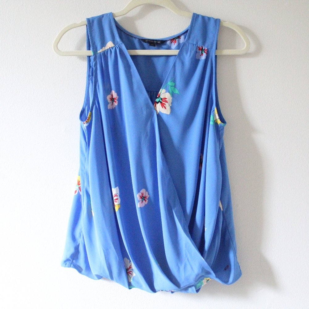 Tommy Hilfiger Sleeveless Wrap Top